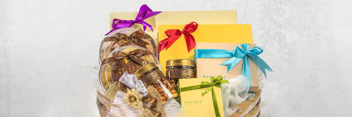 Premium corporate gifting in Pakistan with handcrafted baklava gift boxes