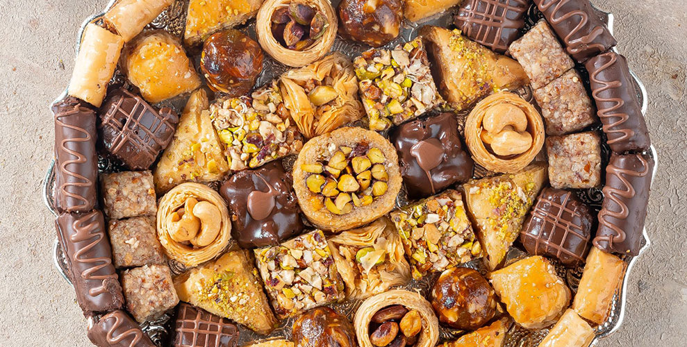 how many calories in baklava