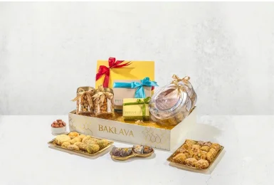Luxury corporate gift box by Baklava Palace