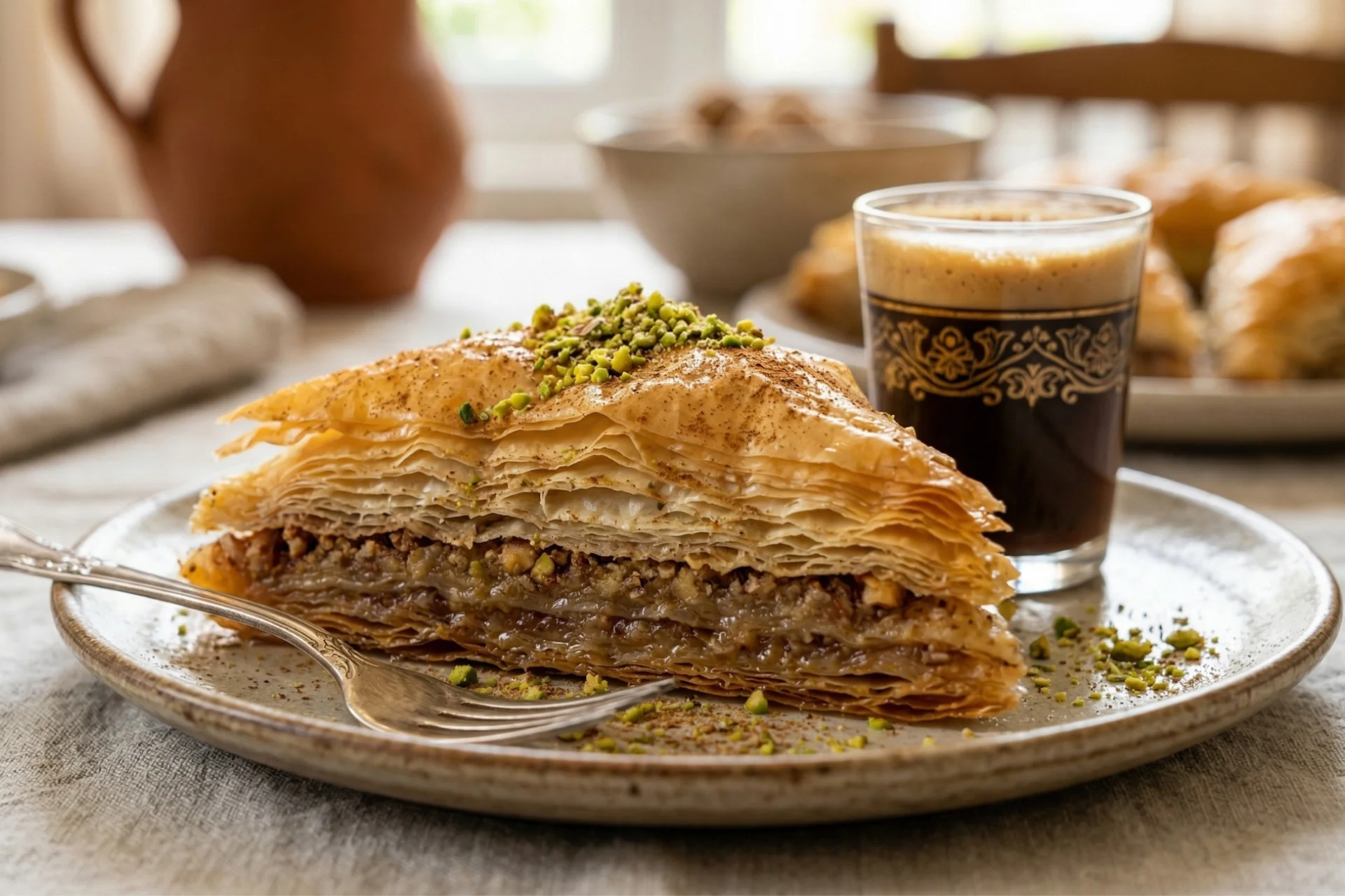 filo pastry dessert