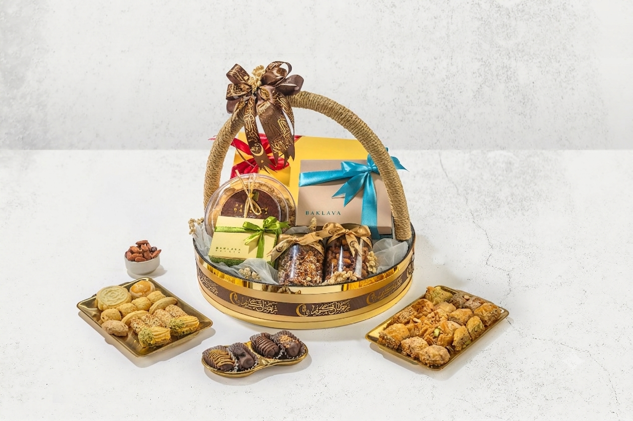 Premium corporate gifting solutions with luxury baklava gift boxes