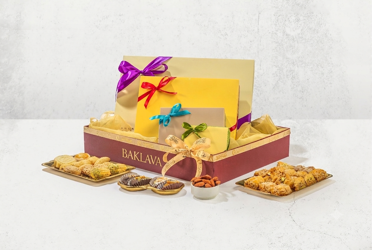 Luxury baklava corporate gifts for client appreciation