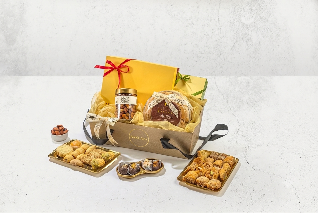 Customized corporate gift box for business clients